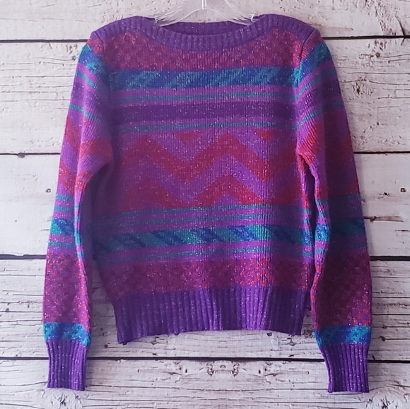Vintage Sweaters - Vintage 80s Sweater Size Large